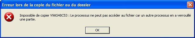 fichier verrouille