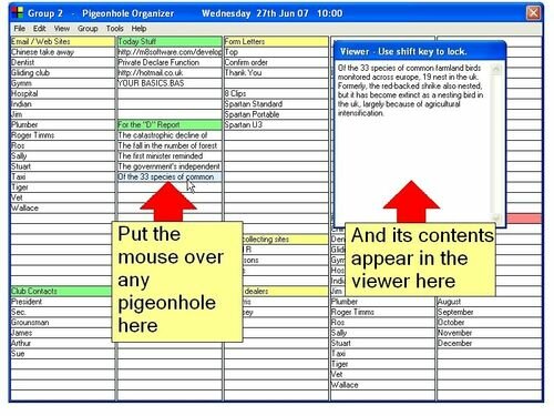 ranger ses memos avec pigeonhole organizer.gif