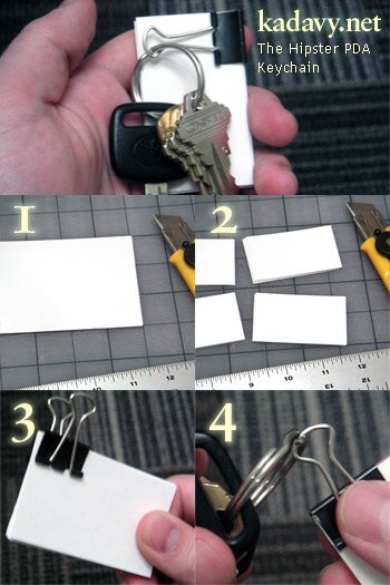 Comment fabriquer le hipster PDA keychain
