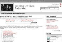 Un blog de plus sur la productivité et le développement personnel