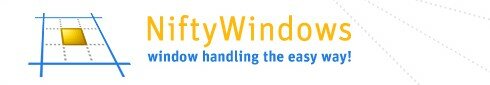 Manipulez facilement des fenêtres avec NiftyWindows