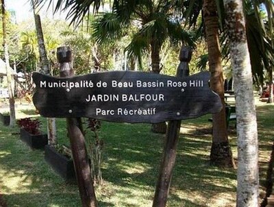 Voici le Jardin de Balfour