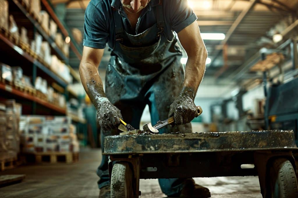 Réparer un chariot industriel en panne : Conseils pratiques