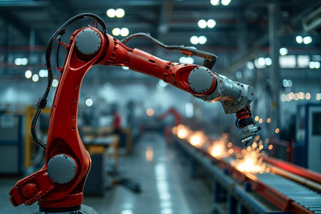 Robotique dans l&rsquo;industrie : Rôle et applications clés