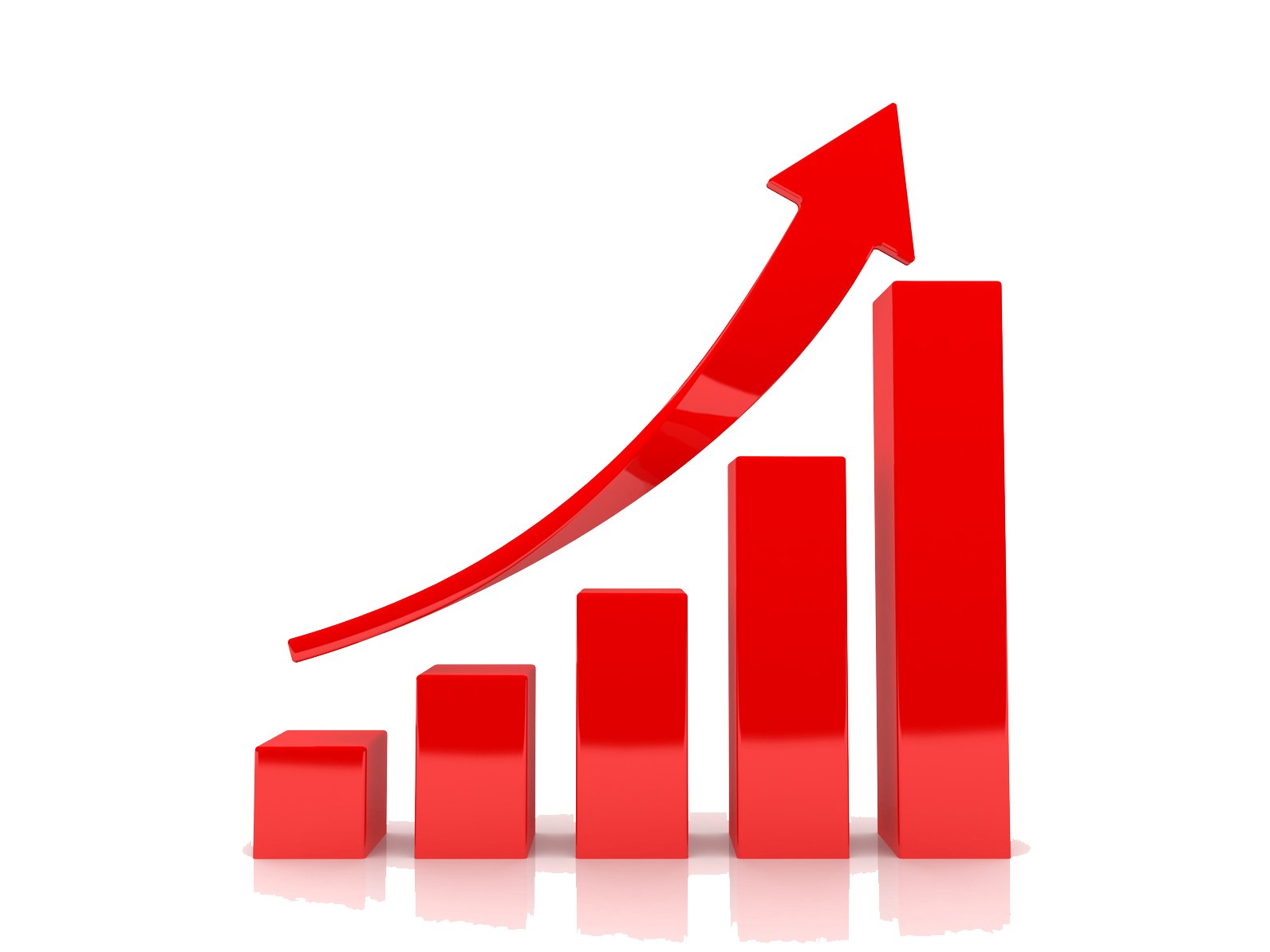 Influenceur affichant un graphique de croissance des revenus sur écran tactile
