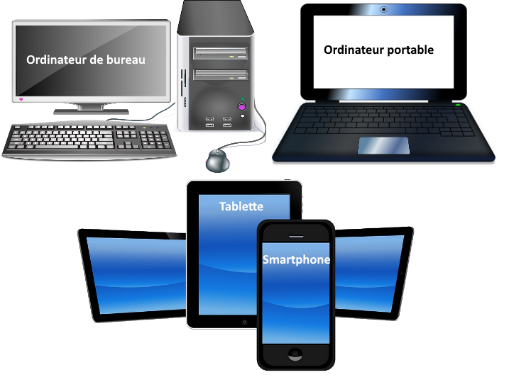 ordinateur portable avec écrans de réseaux sociaux ouverts et icônes d'achats en ligne illustrant le choix pour l'e-commerce