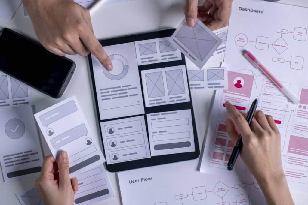 visuel utilisateur application experience solutions